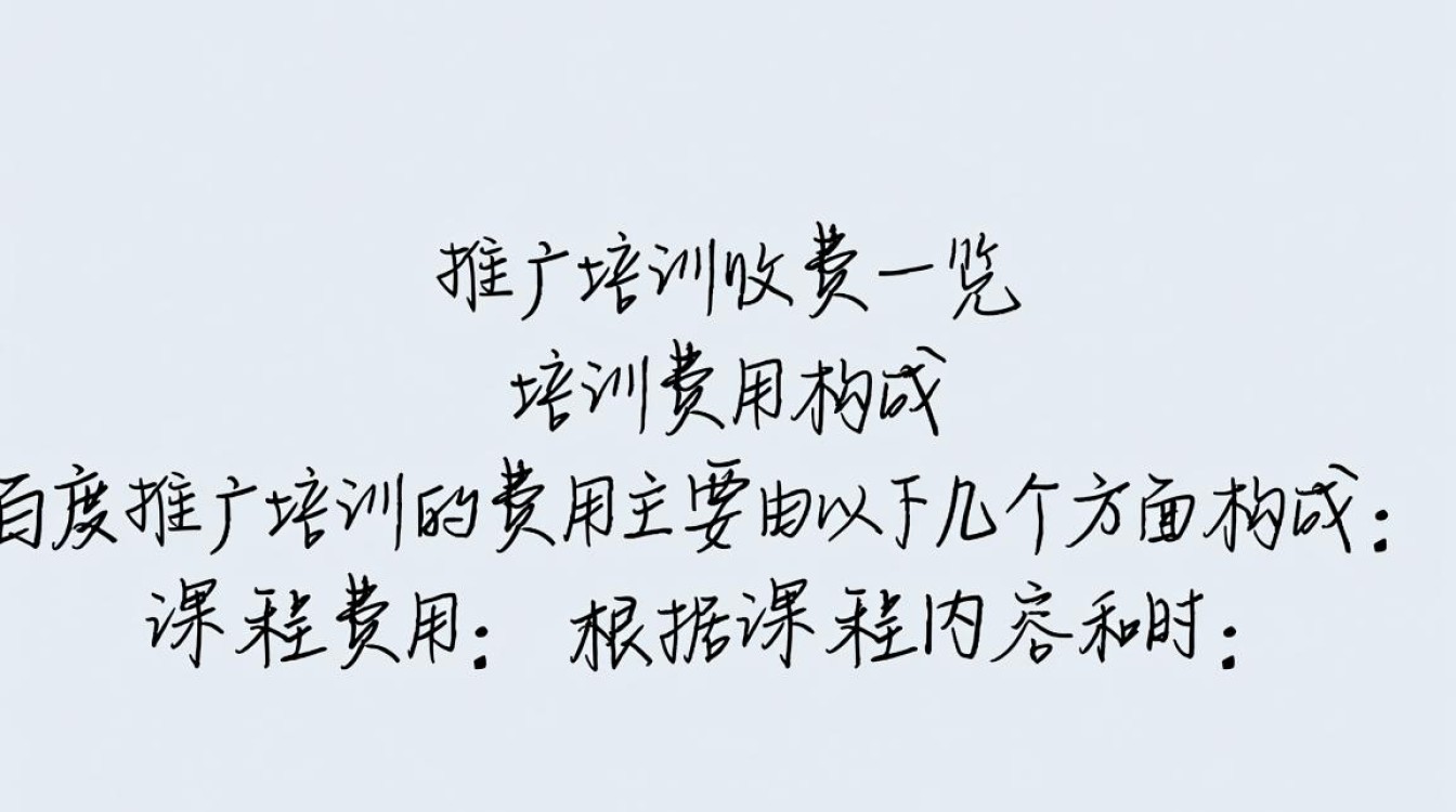 百度推广培训怎么收费