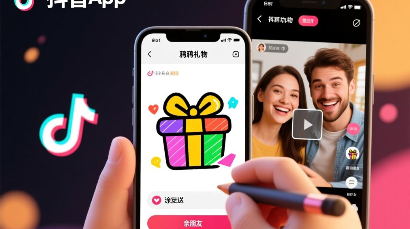 抖音最新版怎么涂鸦礼物