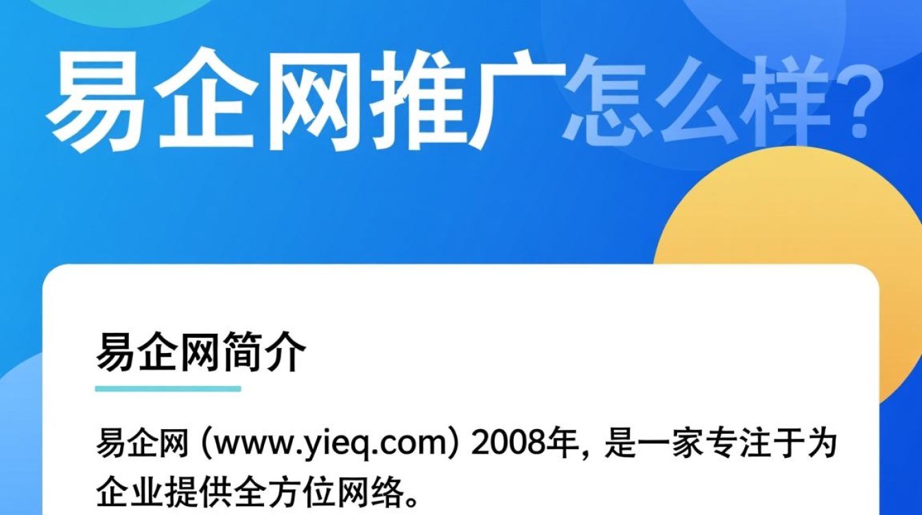 易企网推广怎么样