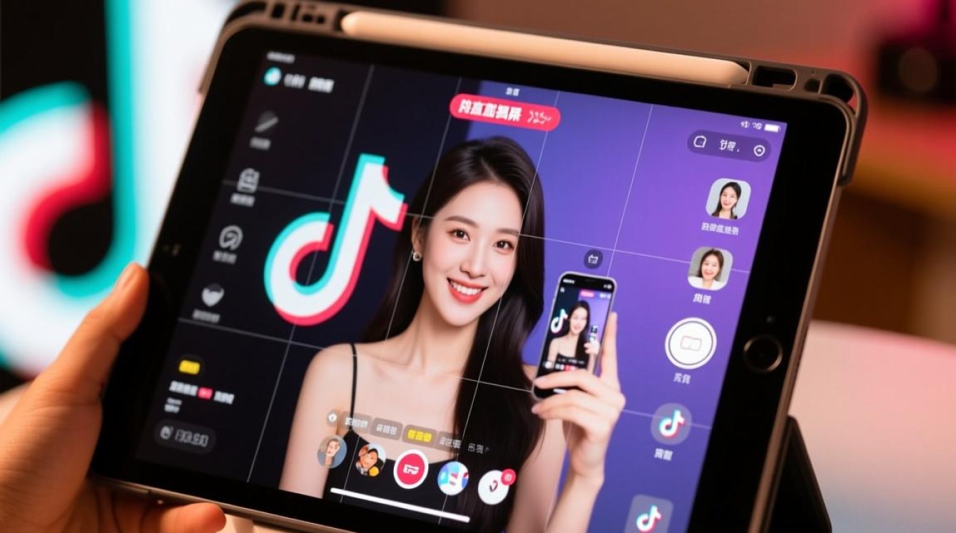 ipad怎么在抖音直播飘屏