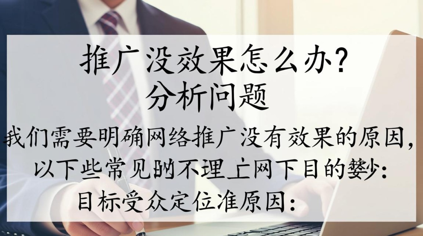 网络推广没效果怎么办