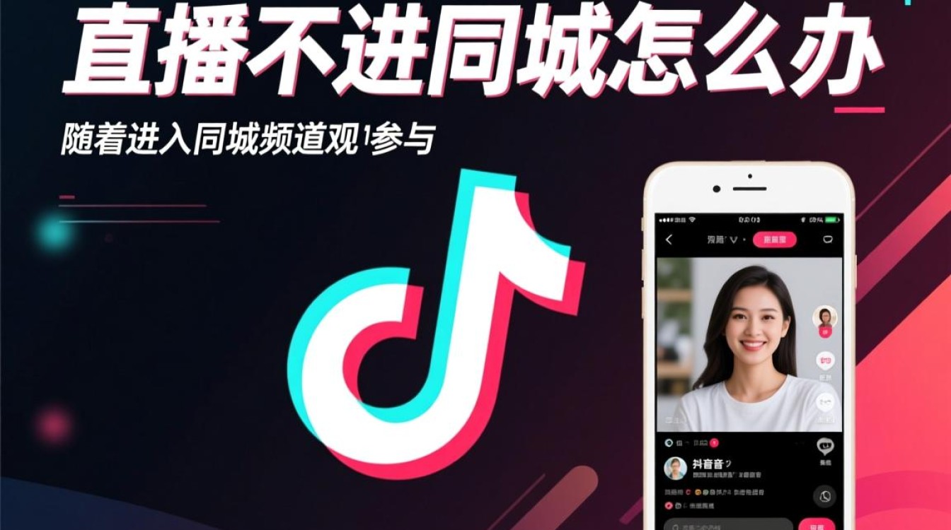 抖音直播不进同城怎么办