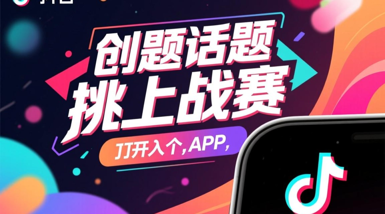 抖音怎么发布话题挑战赛 抖音怎么发布话题挑战赛