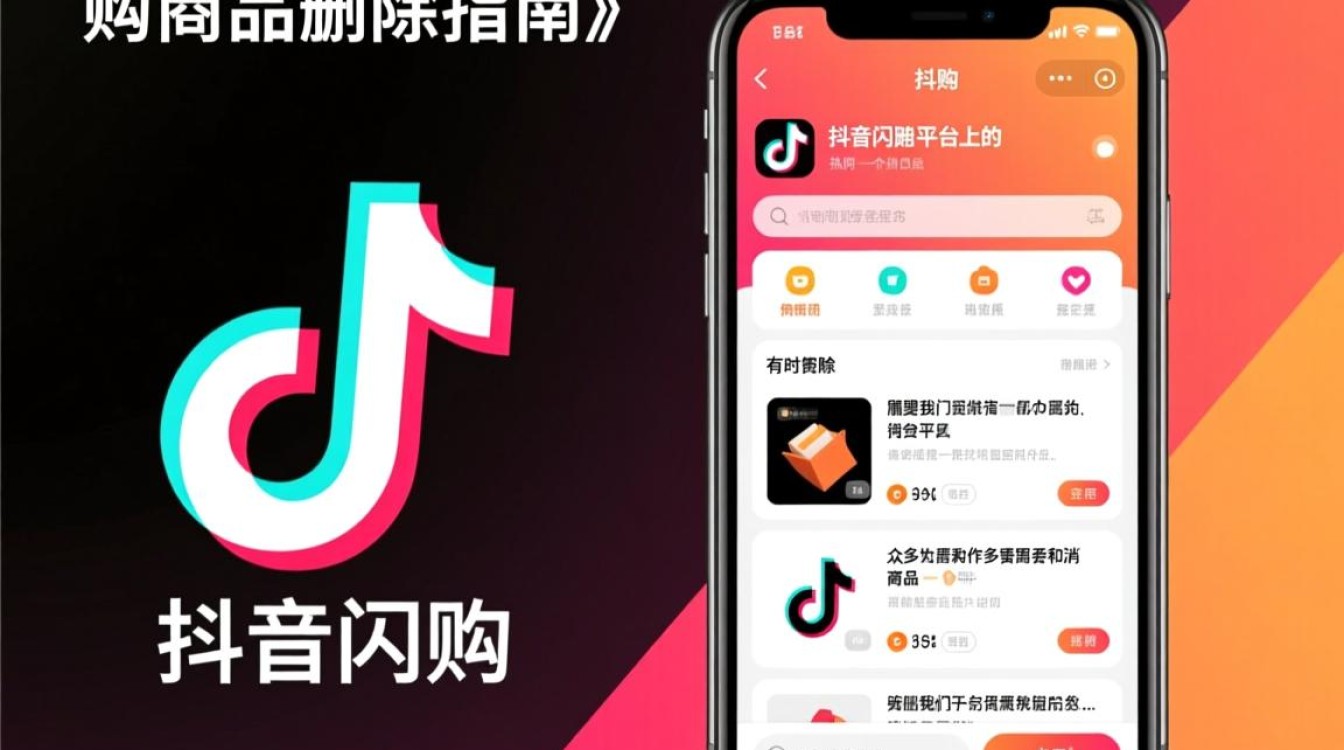 抖音闪购商品怎么删产品