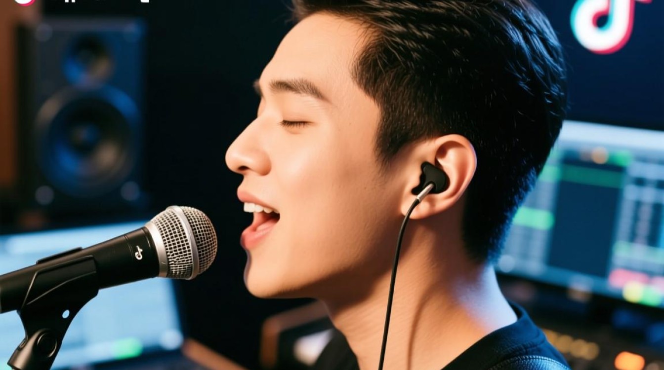 抖音上唱歌怎么设置耳返