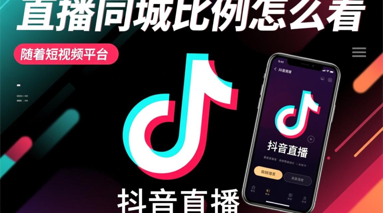 抖音直播同城比例怎么看