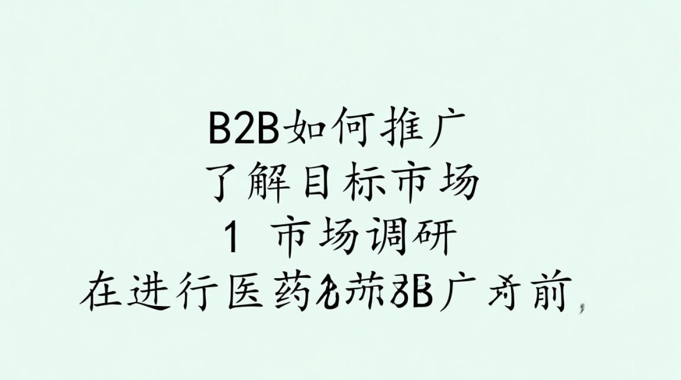 医药b2b怎么推广
