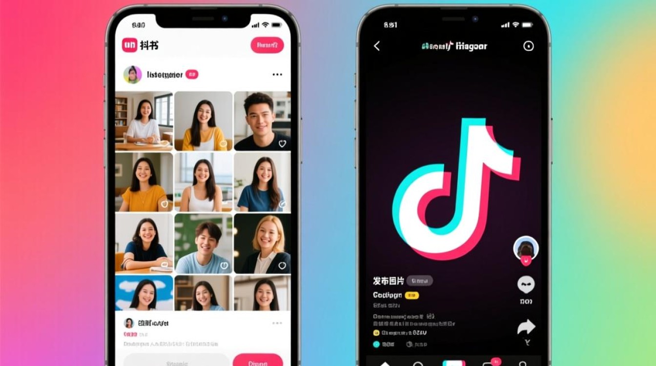 小红书抖音怎么发图片