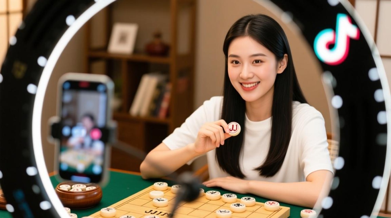 JJ象棋怎么在抖音直播