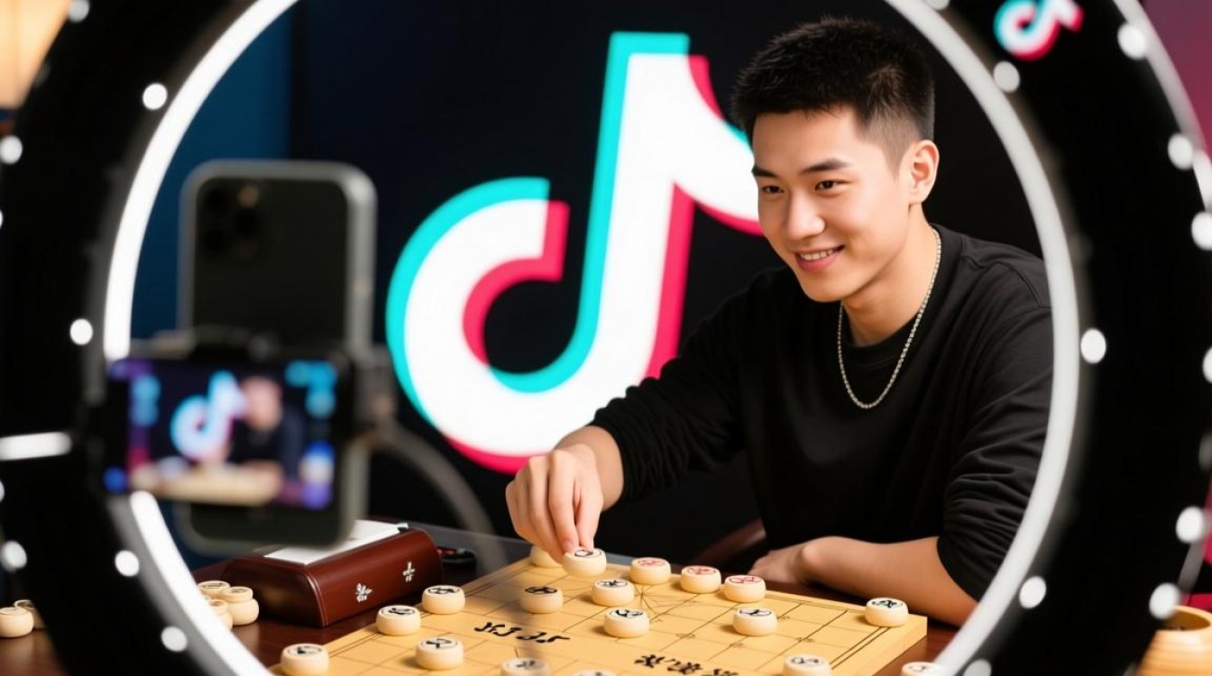 JJ象棋怎么在抖音直播