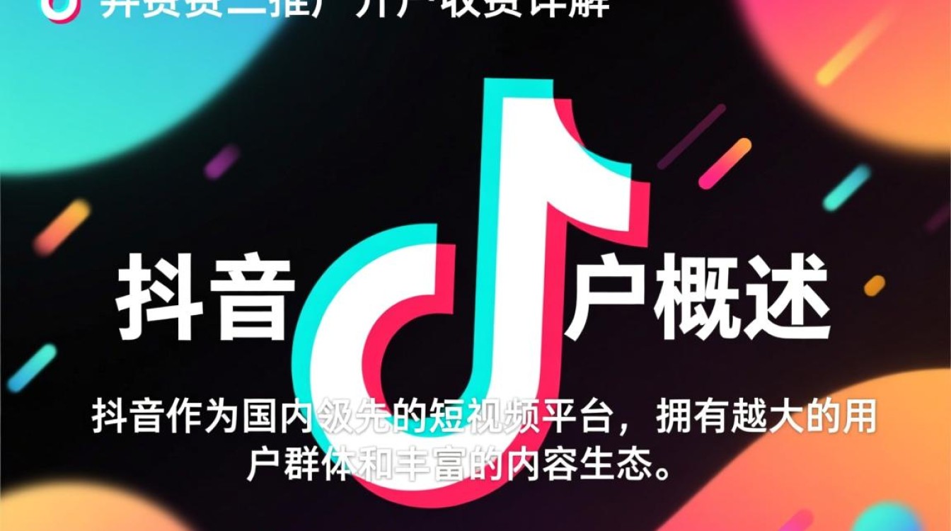 抖音推广开户怎么收费