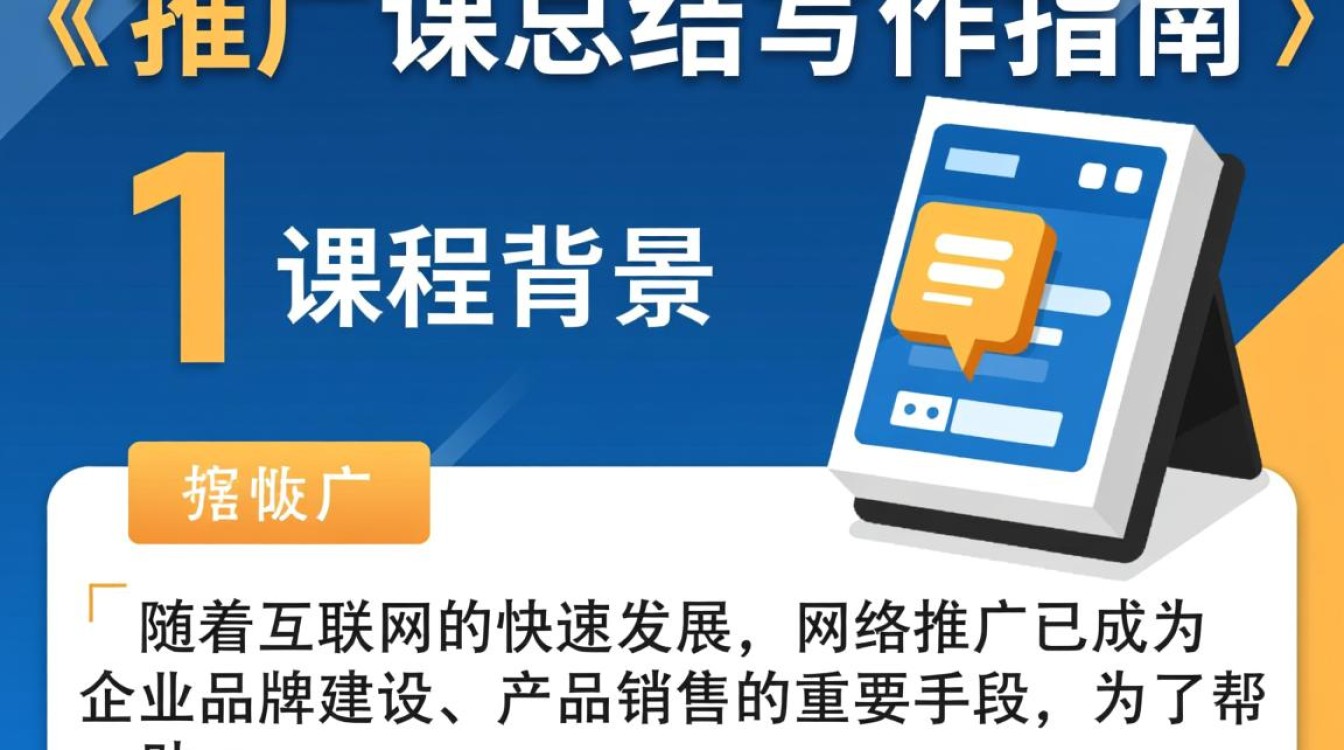 网络推广课的总结怎么写