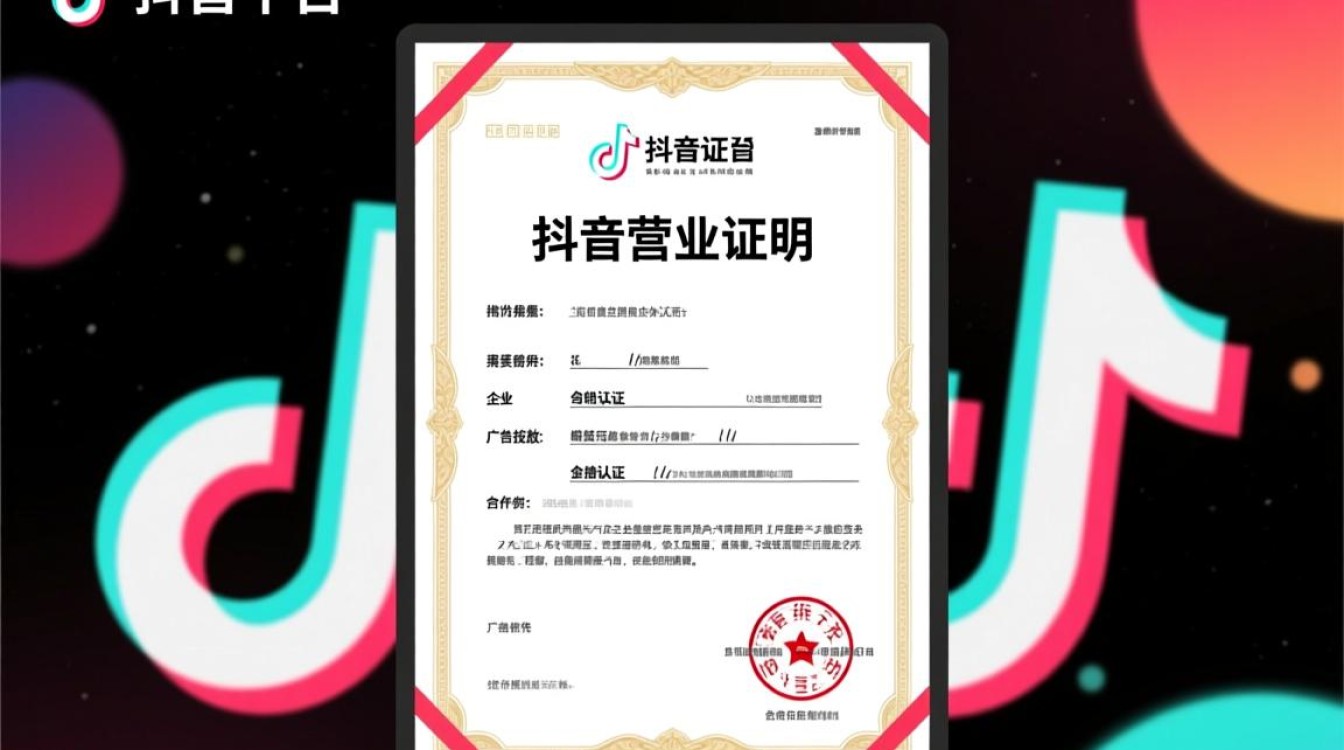 抖音营业证明怎么办理