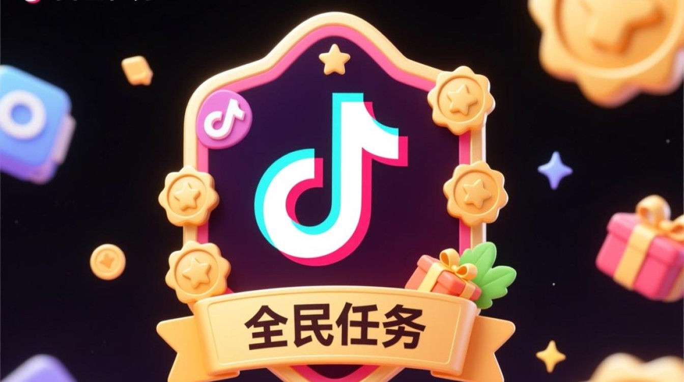 抖音全民任务标签怎么写