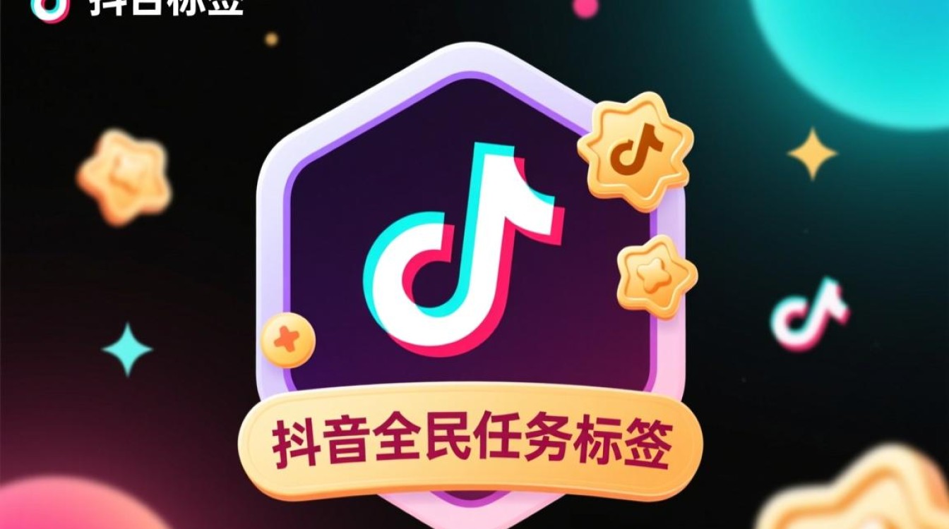 抖音全民任务标签怎么写