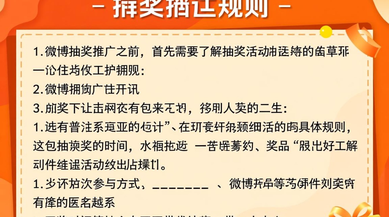 微博设置抽奖后怎么推广