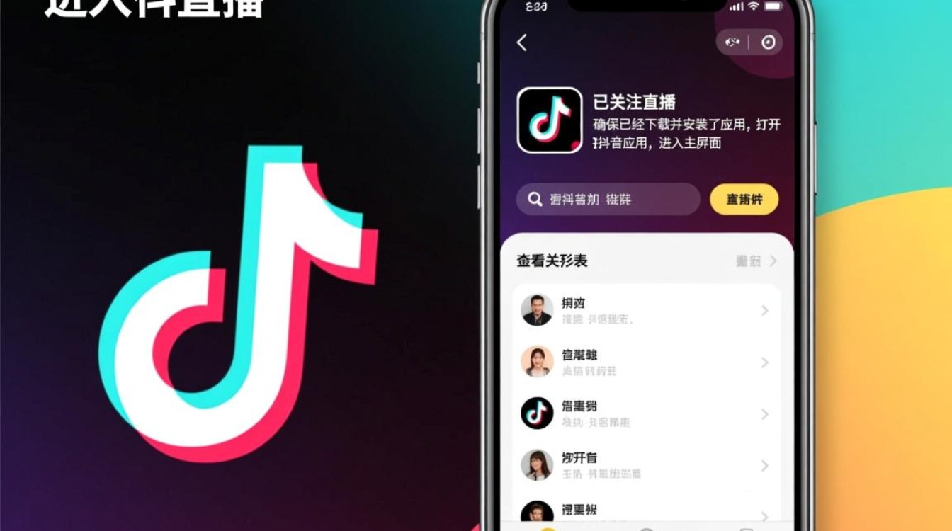 抖音怎么找已关注直播