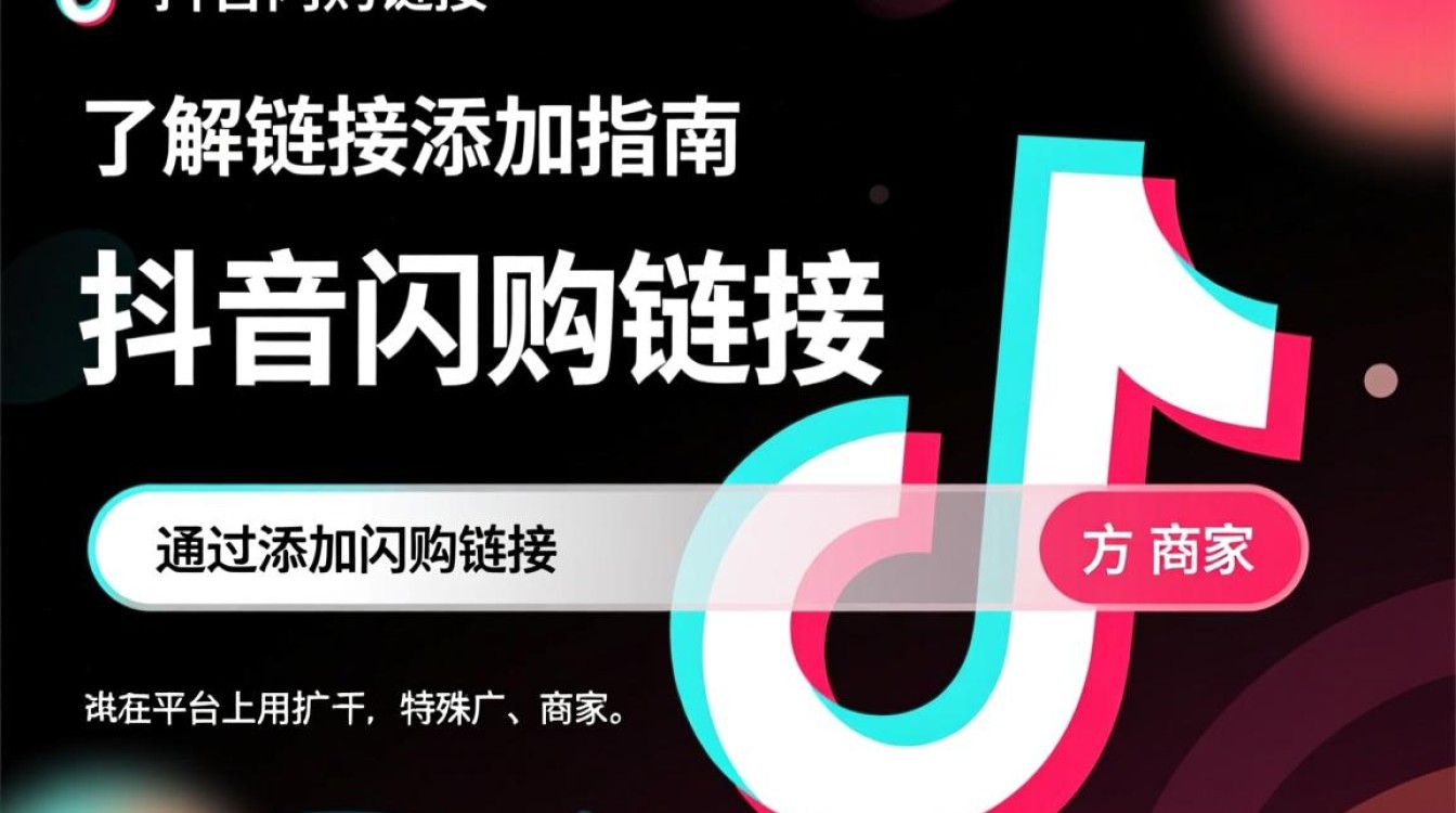 抖音闪购链接怎么添加