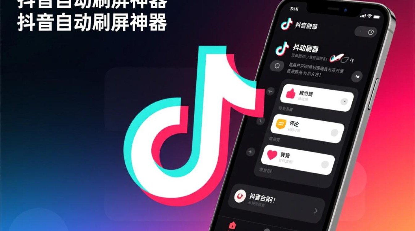 抖音自动刷屏神器怎么调