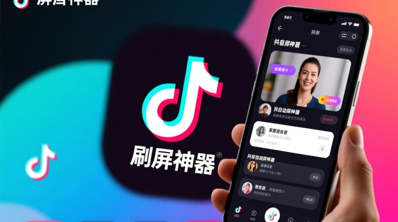 抖音自动刷屏神器怎么调