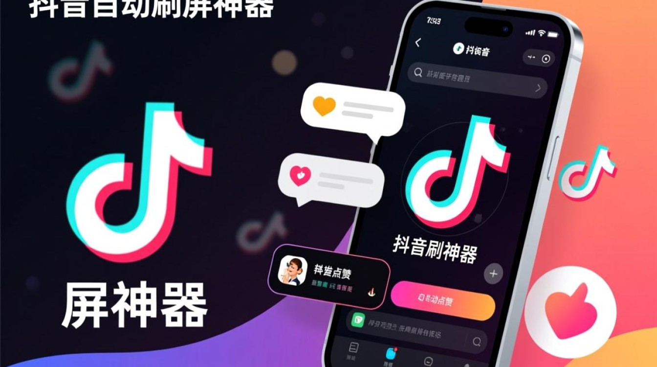 抖音自动刷屏神器怎么调