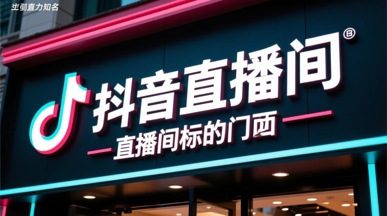 抖音直播间怎么添加标语