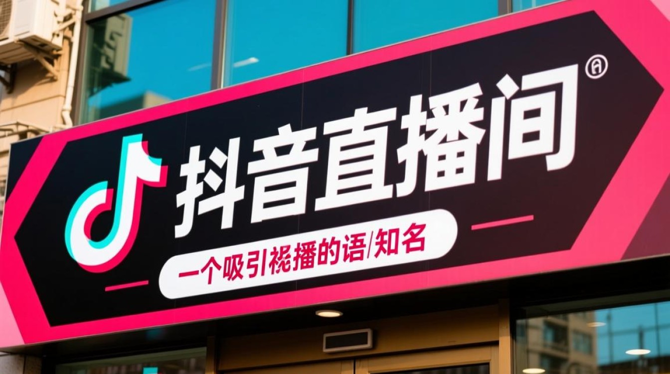 抖音直播间怎么添加标语