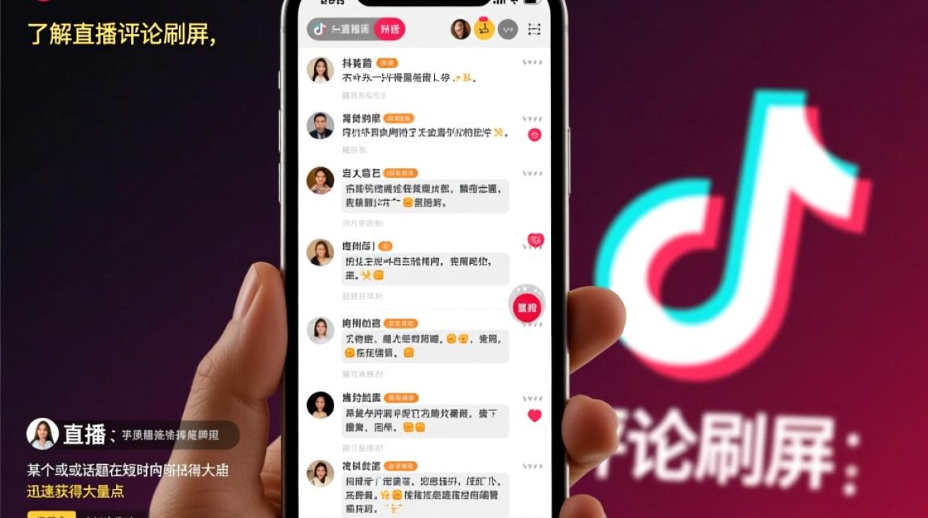 抖音直播评论里怎么刷屏