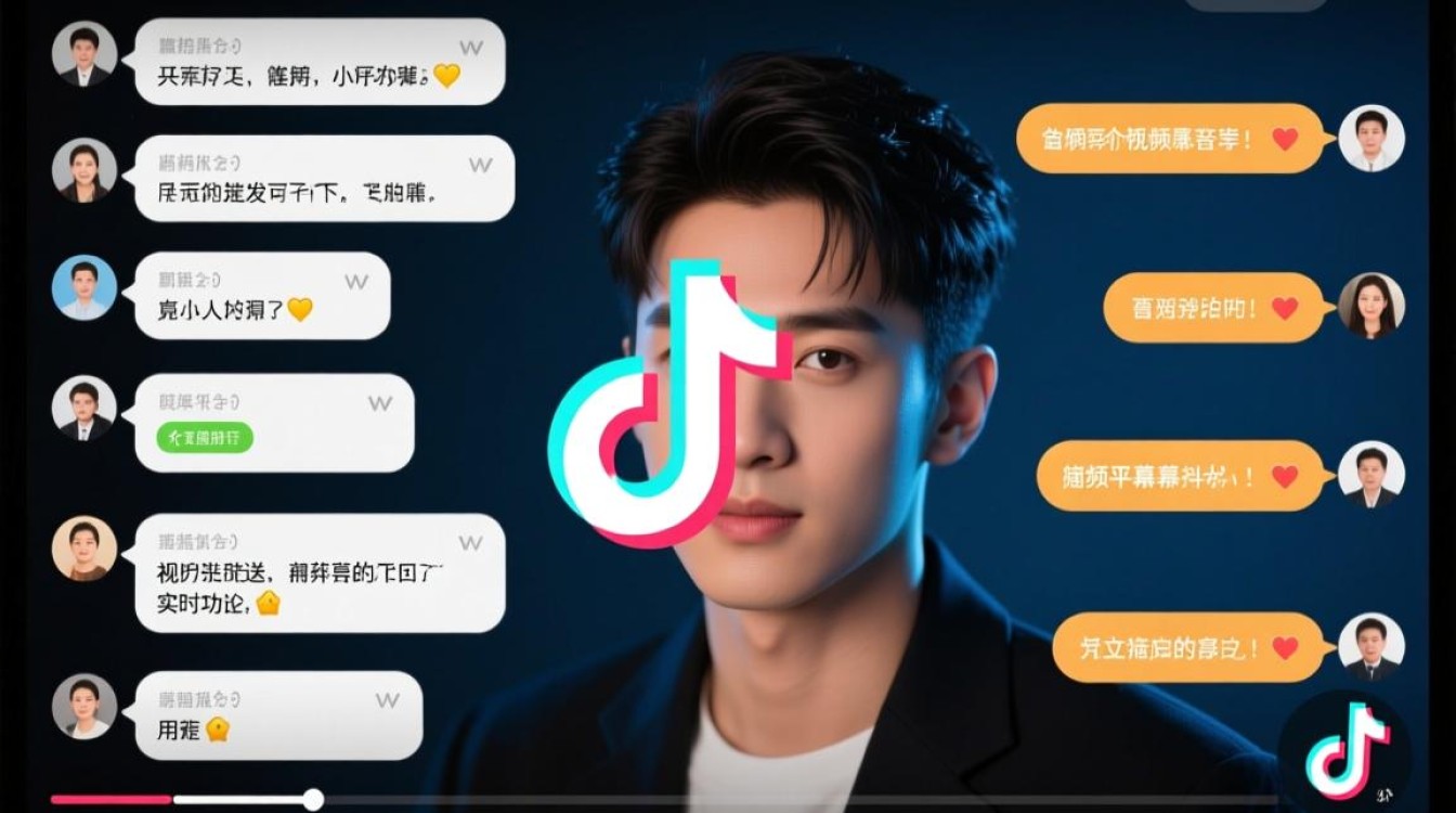 抖音怎么发上面的弹幕