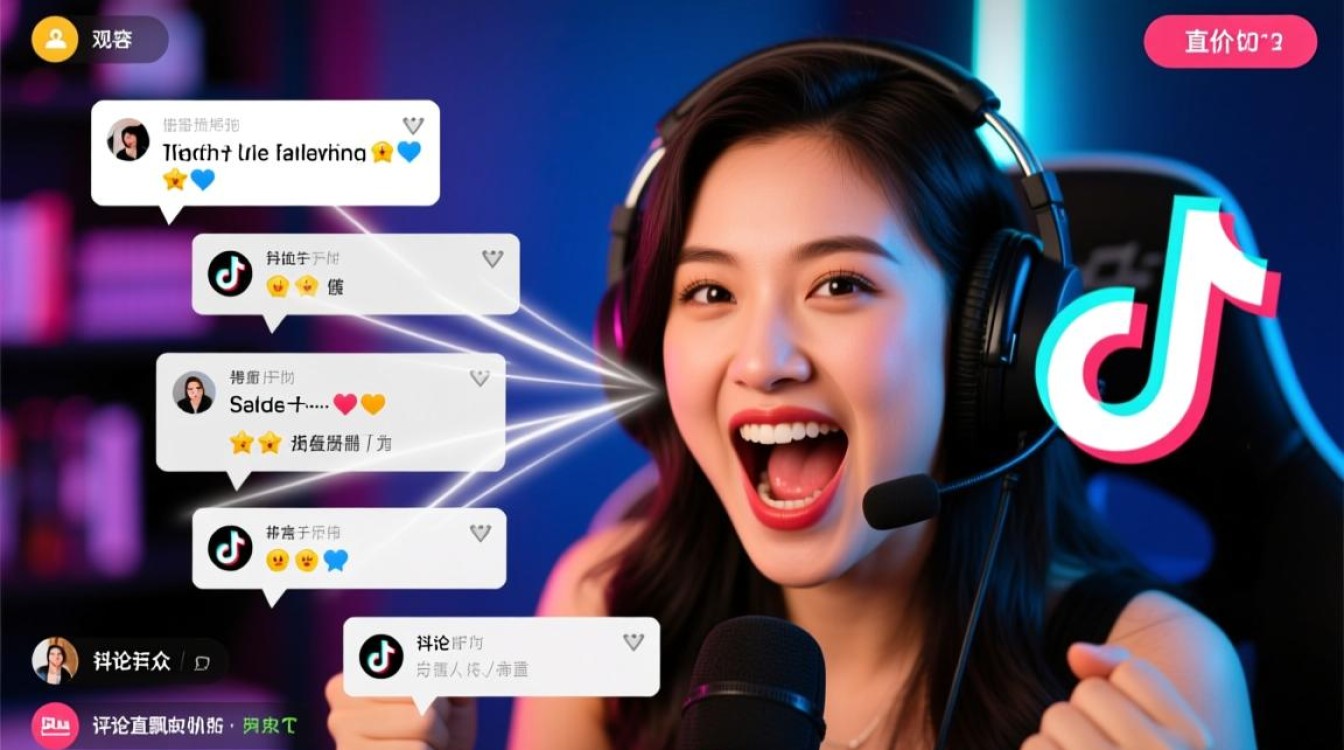 抖音直播怎么评伦飘