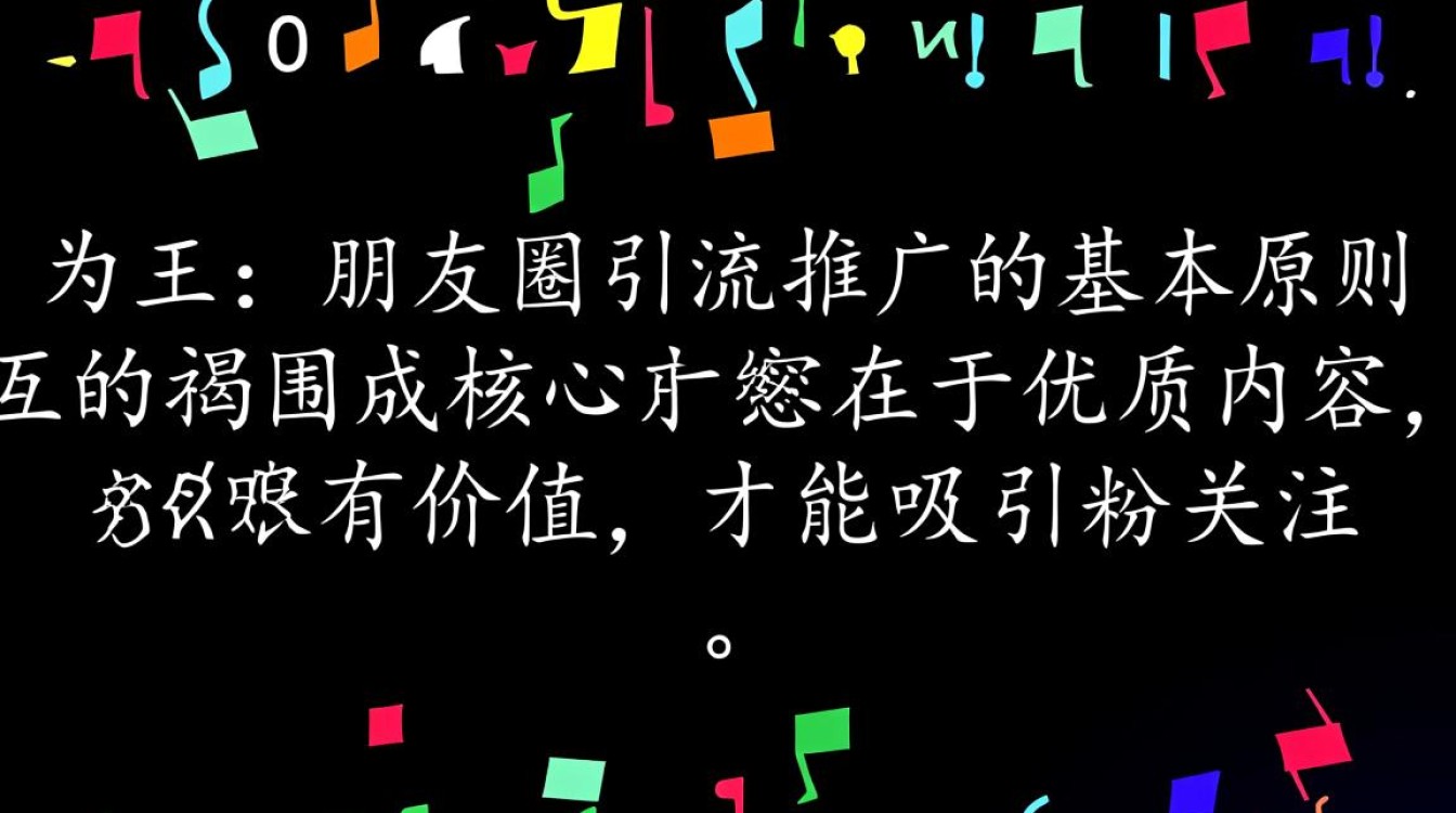 朋友圈怎么引流推广