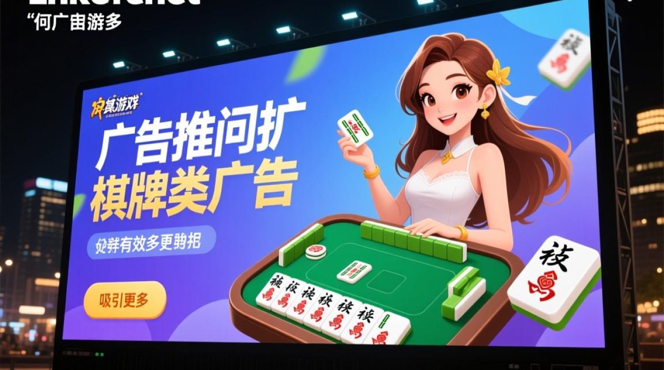 怎么推广棋牌类广告