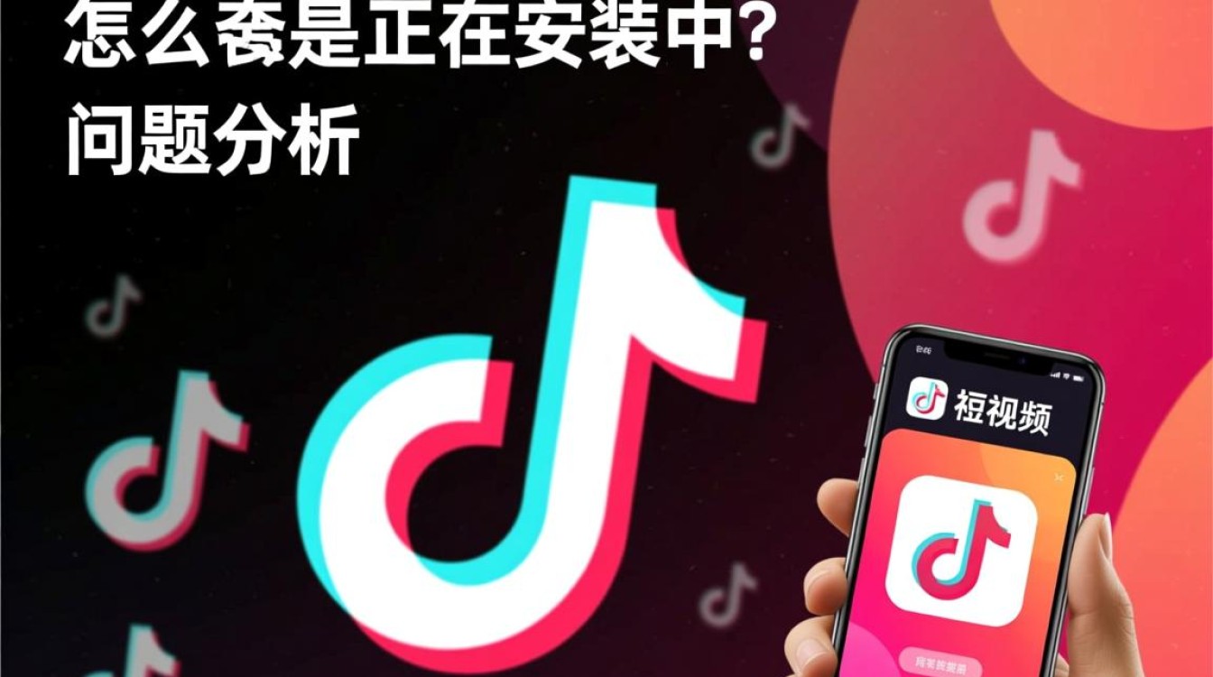 抖音怎么老是正在安装中