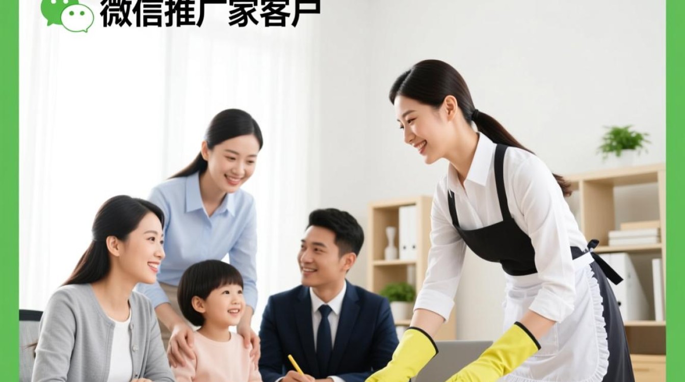 家政在微信怎么推广