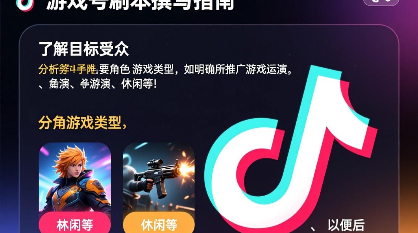 抖音游戏号脚本怎么写