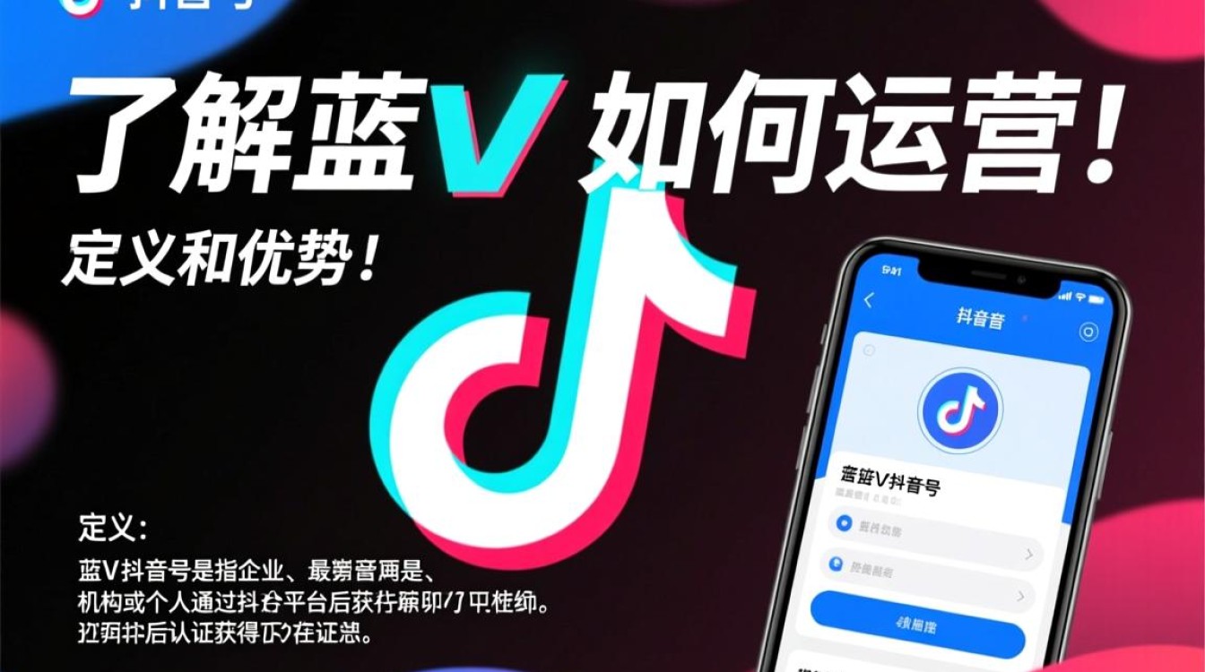 蓝V抖音号怎么运营