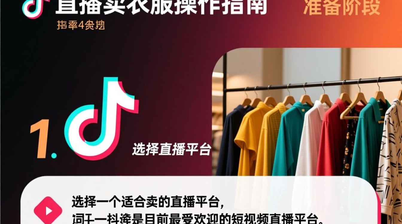 抖音直播卖衣服怎么操作