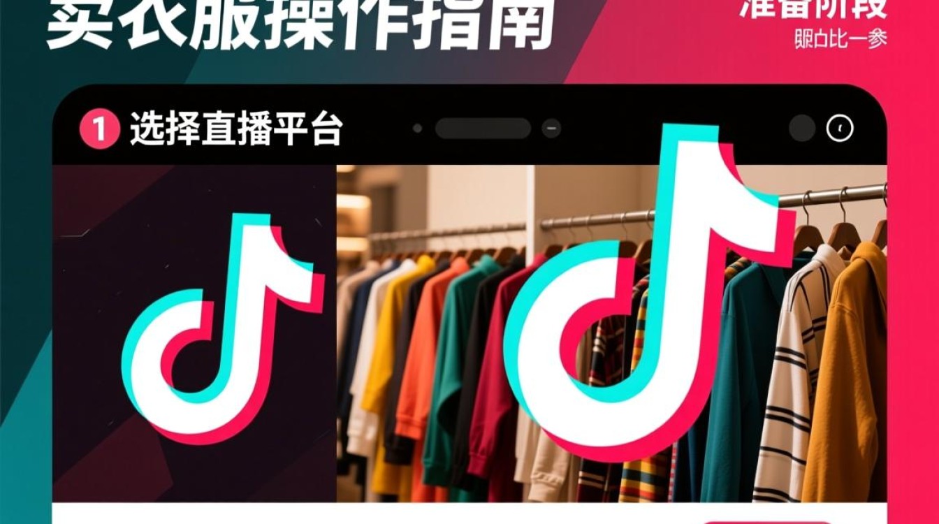 抖音直播卖衣服怎么操作