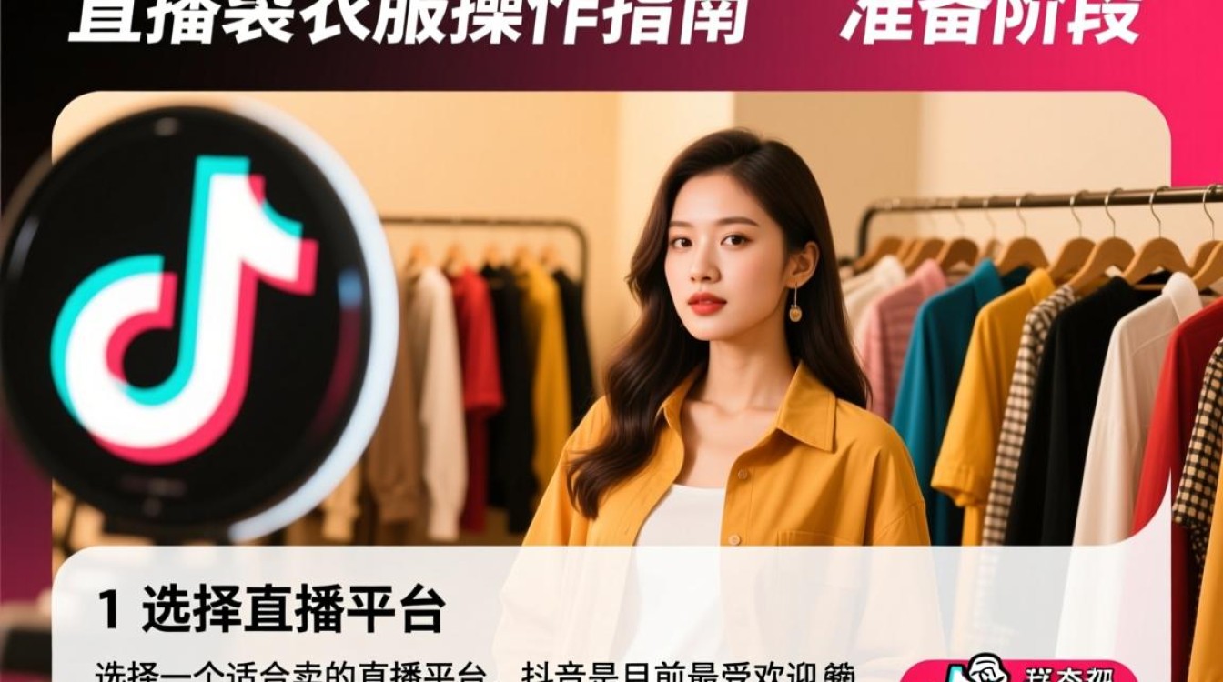 抖音直播卖衣服怎么操作
