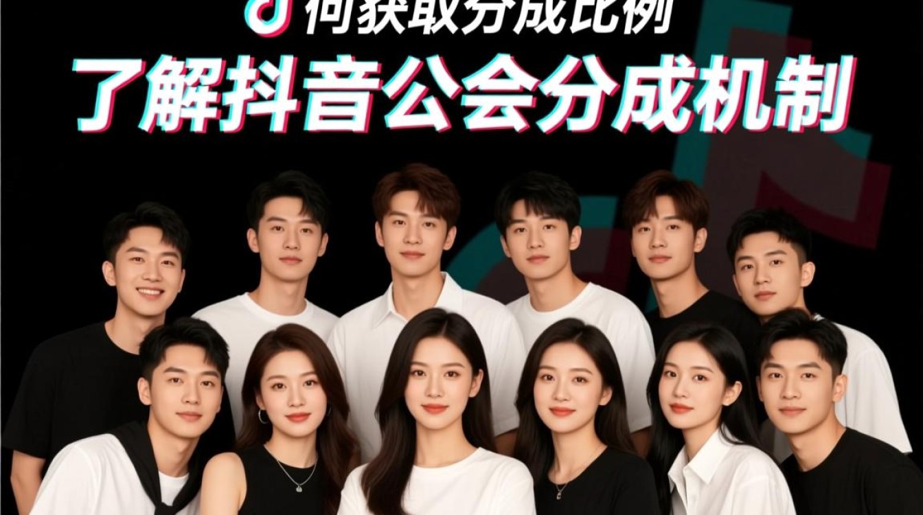 抖音公会怎么拿分成比例