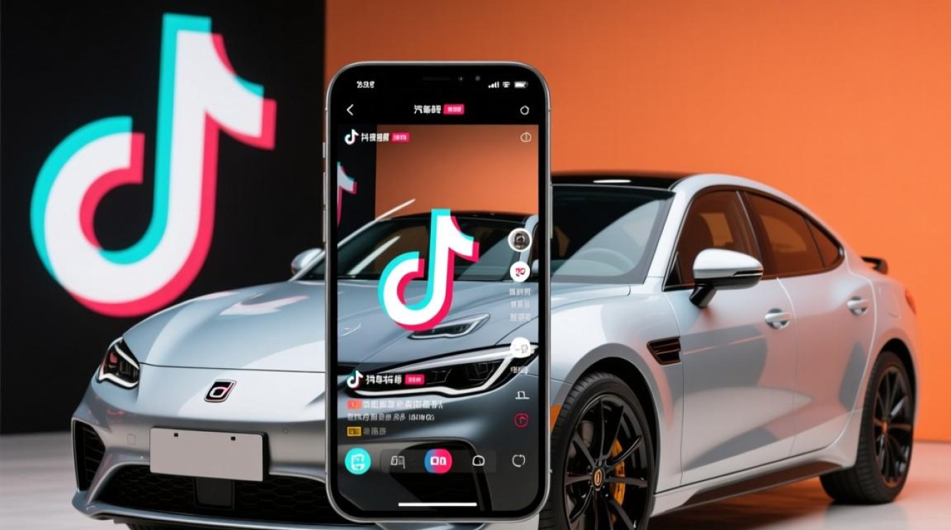 抖音汽车类号怎么表现