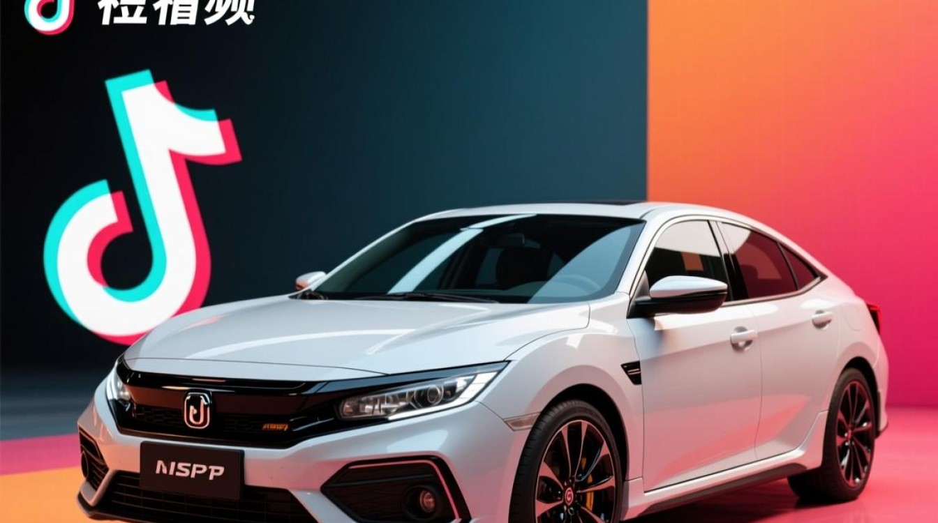 抖音汽车类号怎么表现