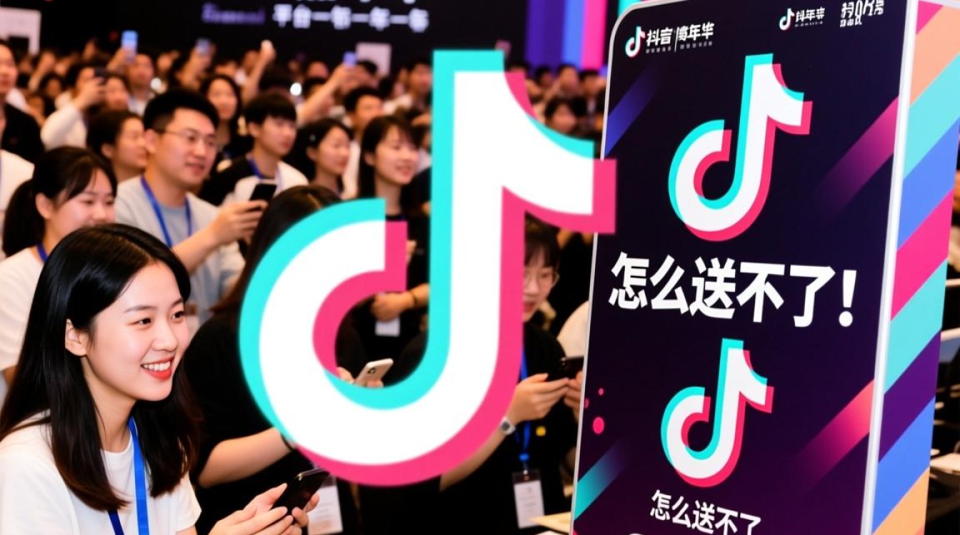 抖音嘉年华怎么送不了
