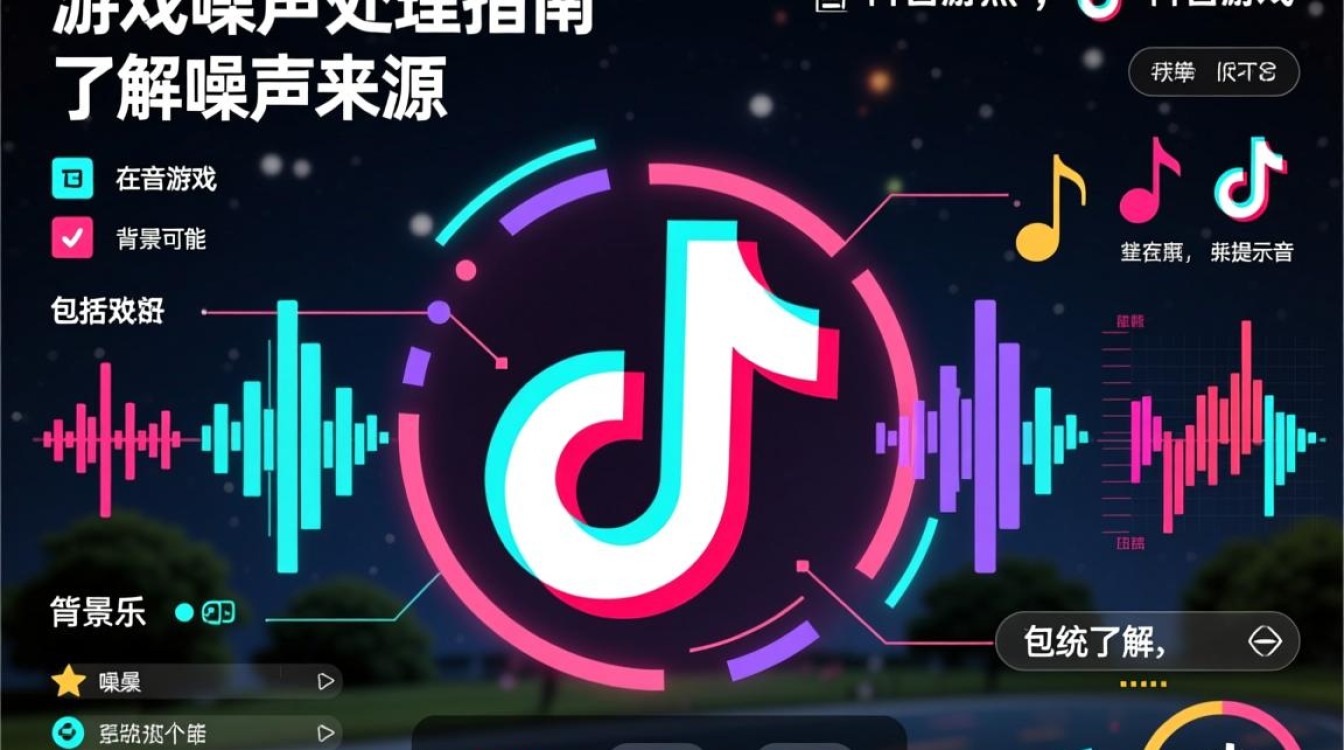 抖音游戏有噪声怎么处理