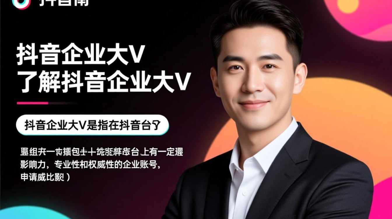 抖音企业大v怎么申请