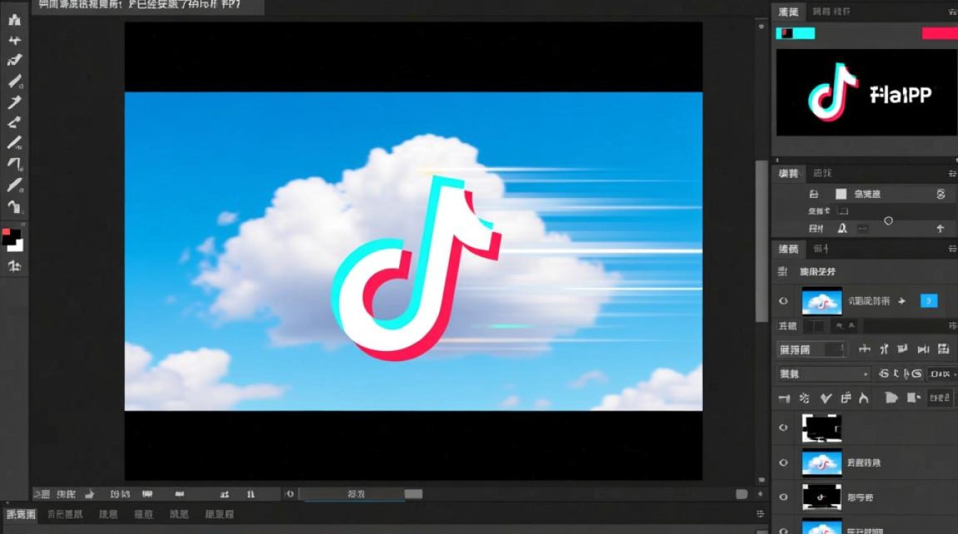 抖音怎么制作云快速移动