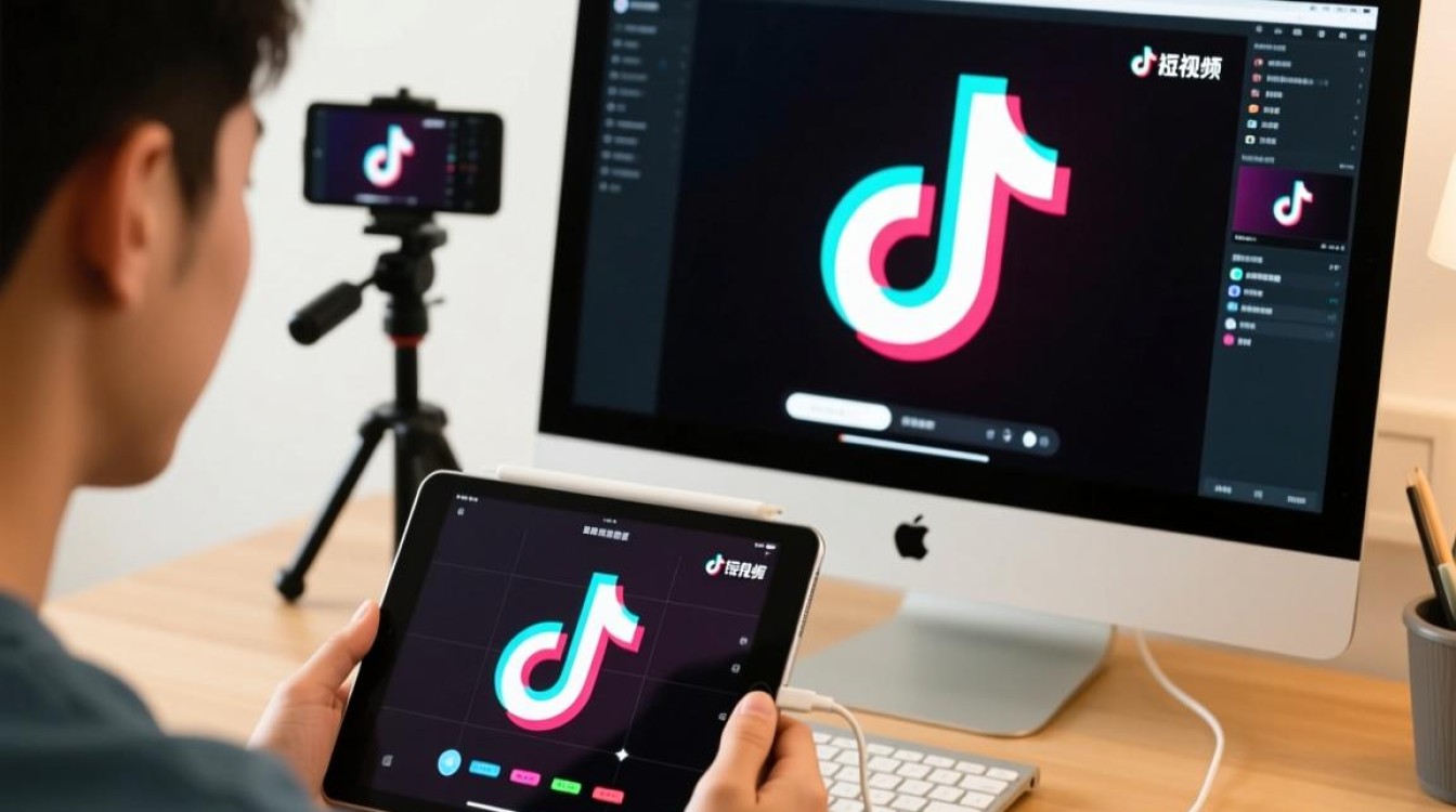 iPad抖音怎么连电脑直播