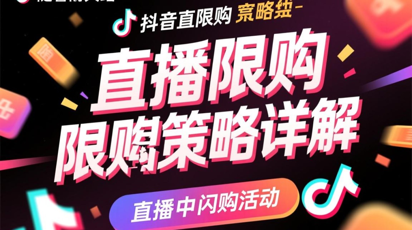 抖音直播闪购怎么限购