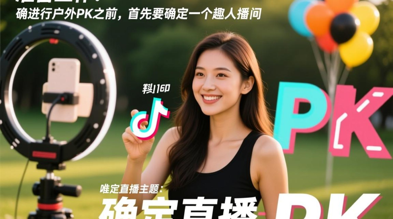 抖音怎么连户外直播PK