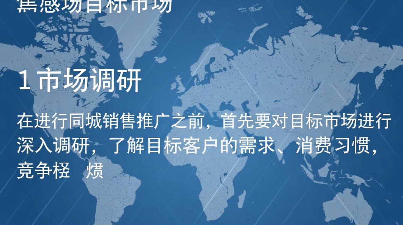 同城销售怎么做推广